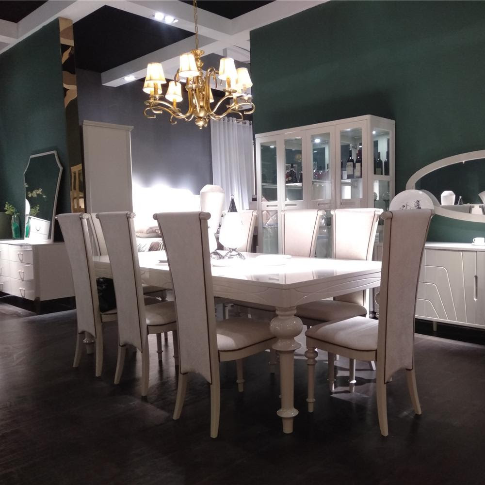2020 Modern Wooden 8 Seater Solid Wood Dining Table Set Buy Dining Table New Model Wooden Dining Table Designs Solid Wood Dining Table Set Product On Alibaba Com