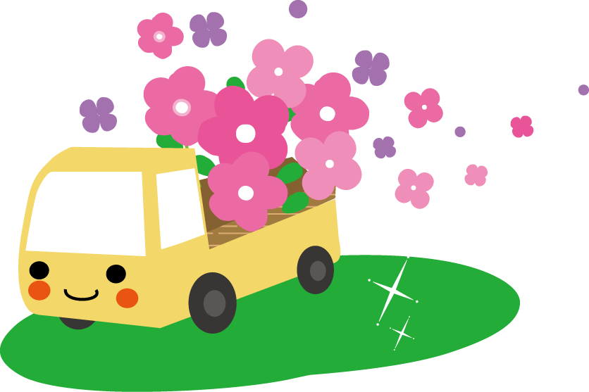 トラック君のイラスト 無料イラスト フリー素材