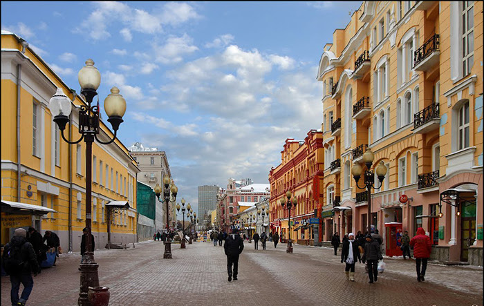 Арбат в Москве