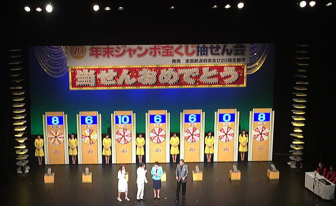 年末ジャンボ宝くじ15 第6回 当選番号 15年12月31日