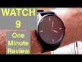 Lenovo Watch 9 Hybrid Analog Smartwatch Luminous Dial, 5ATM Waterproof:
One Minute Overview