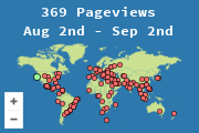 Locations of visitors to this page