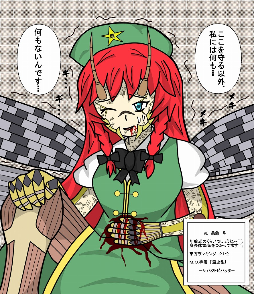 東方テラフォーマーズ 紅美鈴 る みあの部屋