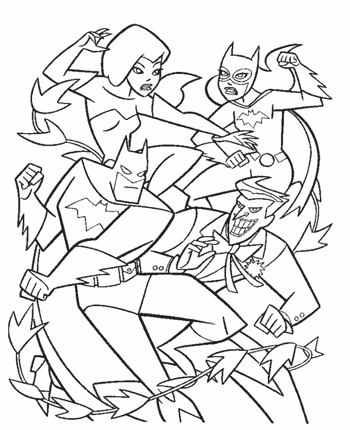 Download Dc superhero coloring pages download and print for free