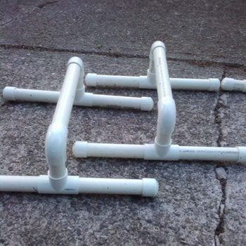 How to build PVC Parallettes (PVC Parallel Bars) -