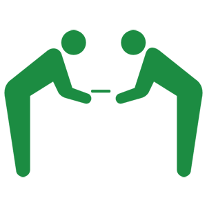 名刺交換 Human Pictogram 2 0 無料 人物ピクトグラム素材 2 0