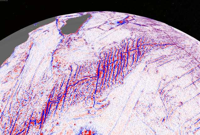 The Most Detailed Map of the Ocean Floor Ever Was Made From Space