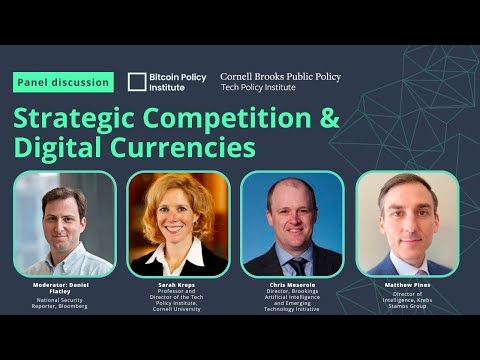 Strategic Competition and Digital Currencies: Insights from Daniel Flatley, Sarah Kreps, Chris Meserole, and Matthew Pines