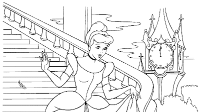 Coloring Pages Disney Cinderella