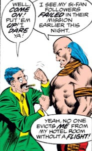 Rufus T. Hackstabber (Shang-Chi/Defenders character)
