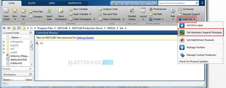 Arduino MATLAB Interface Image 1
