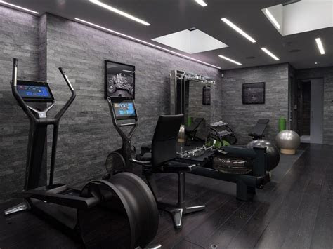 pin  caleb roberts  dream house home gym flooring