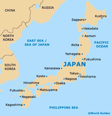 World Map Tokyo