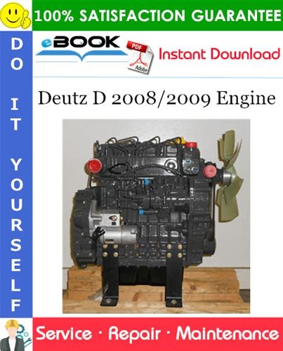 PDF Deutz D 2008 2009 Diesel Engines Service Repair Manual
