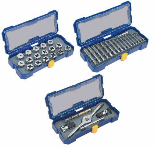 Irwin Industrial Tools 4935063 PTS Drive Tools Metric Plug Taps and 1-Inch Hex Dies