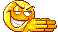 emoticono, smiley, gif animado de risa, risas, carcajada, partirse de risa, risotada
