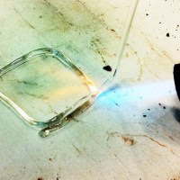 molten glass