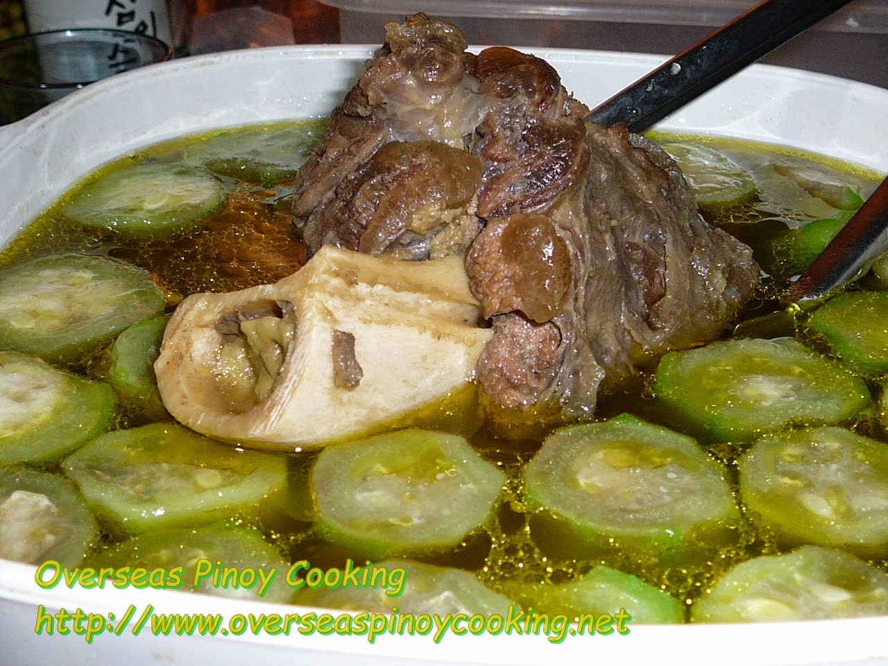 Bulalo with Patola