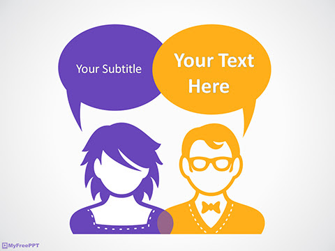 Free People Communication Powerpoint Template Download Free Powerpoint Ppt