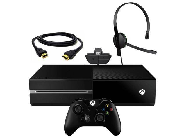 Microsoft Xbox One Black 500GB HD Next Gen Gaming Console Wireless 