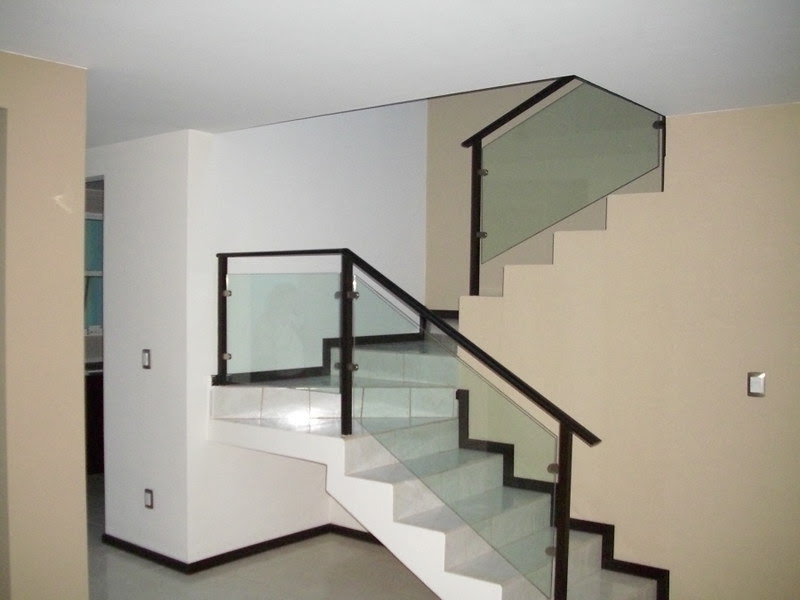 Barandal cristal templado