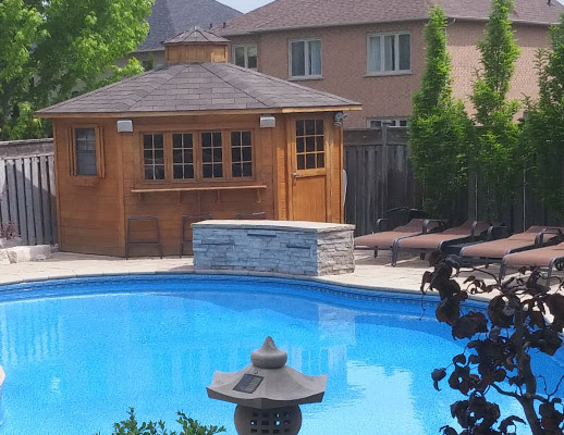 5 Sided Cabana DuroShed
