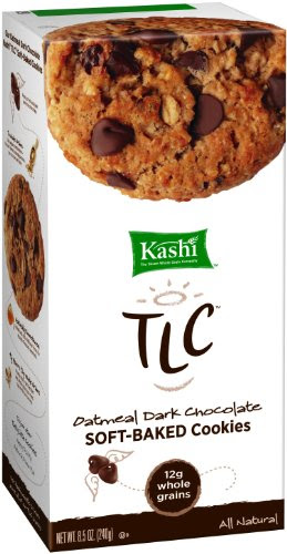 Kashi TLC Cookies, Oatmeal Dark Chocolate, 8.5-Ounce Boxes (Pack of 3)