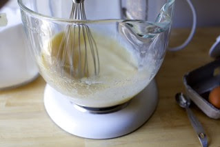 whisk wet ingredients