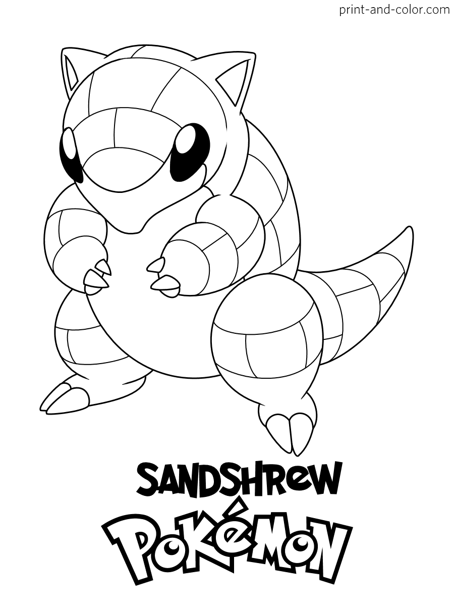 Pokemon coloring pages | Print and Color.com