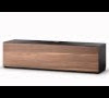 Lowboard Nussbaum Schwarz