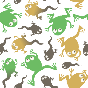 スマホ対応 カエルの壁紙用イラスト 条件付フリー素材集