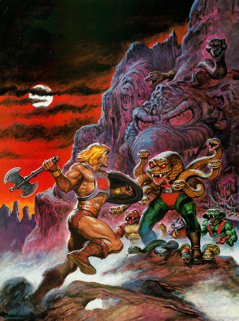 Masters Of The Universe - 11 (painting by Earl Norem)