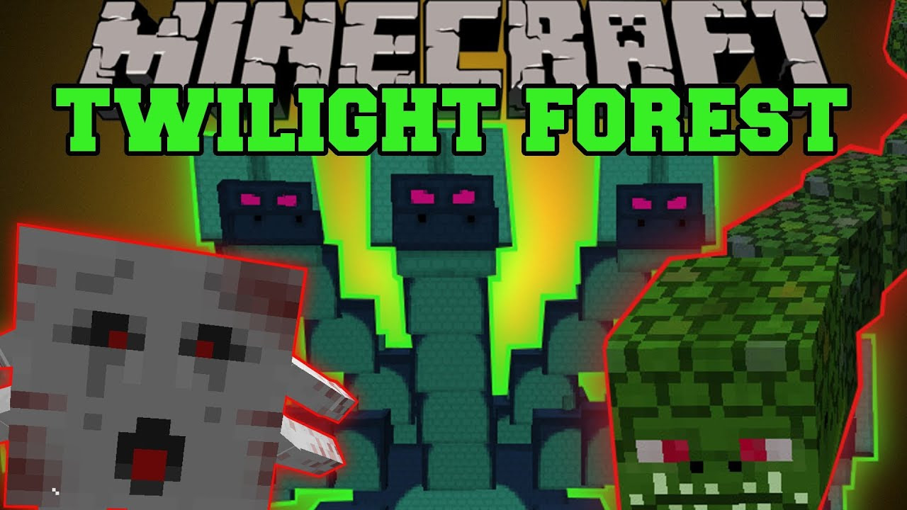 Minecraft: TWILIGHT FOREST MOD (DIMENSION, EPIC BOSSES AND 