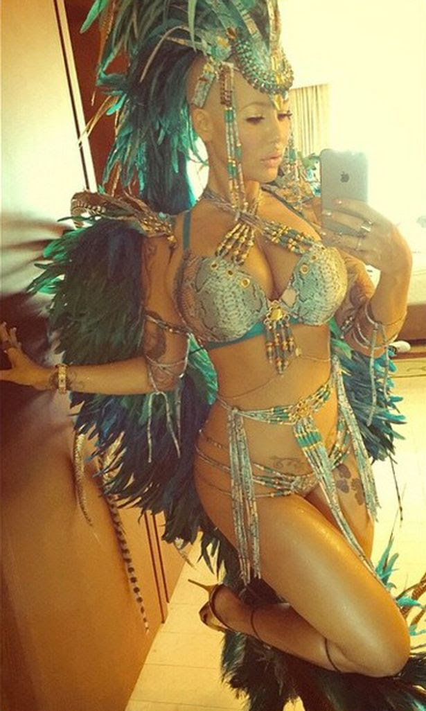 Amber Rose carnival instagram