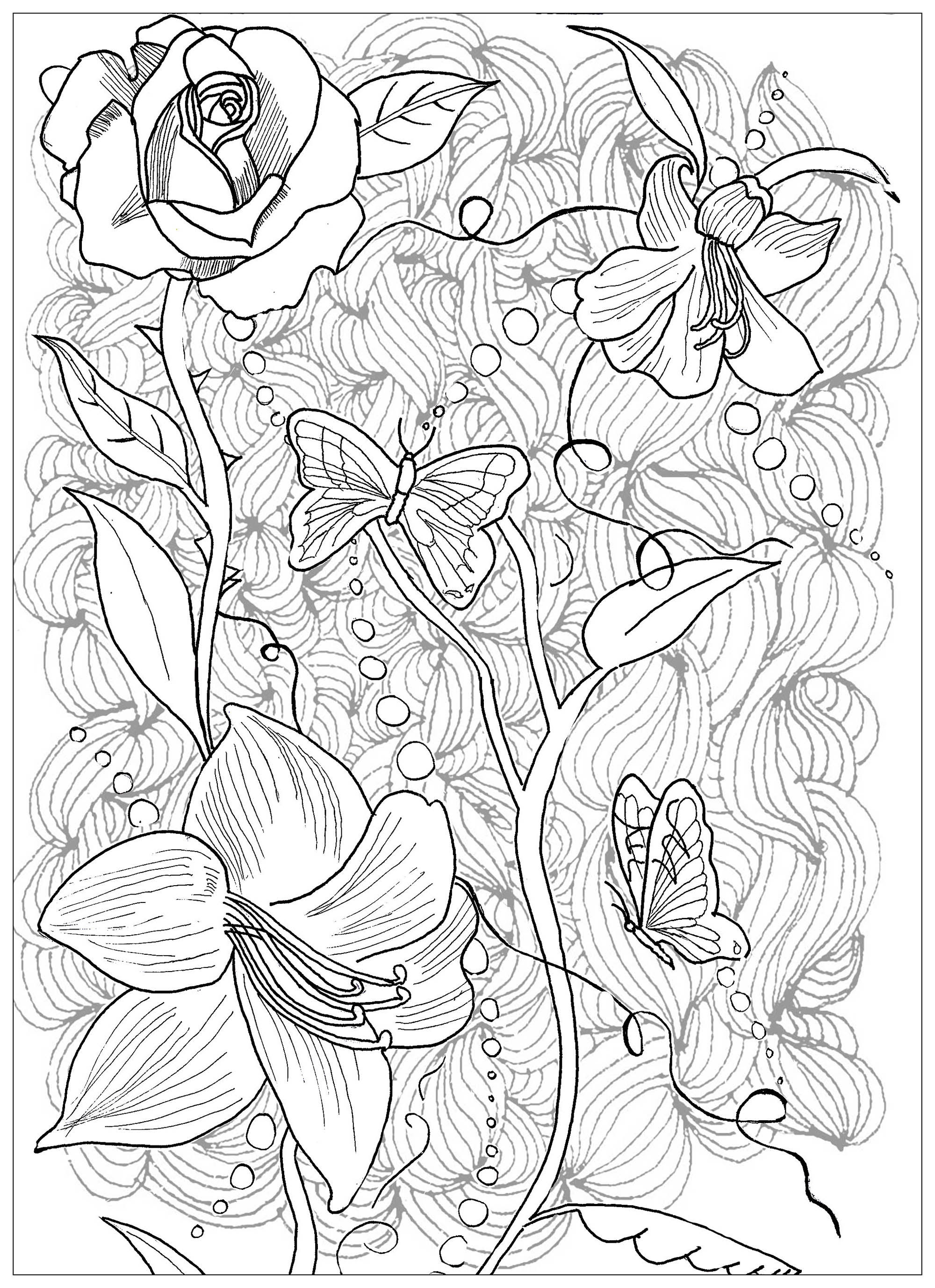 Download Tattoo Coloring Pages at GetDrawings | Free download