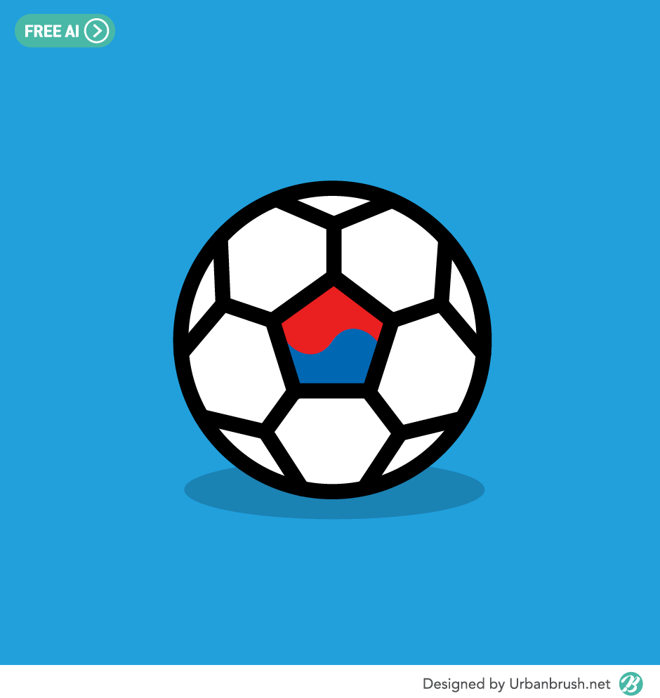 축구공 일러스트 ai 무료다운로드 free soccer ball vector - Urbanbrush