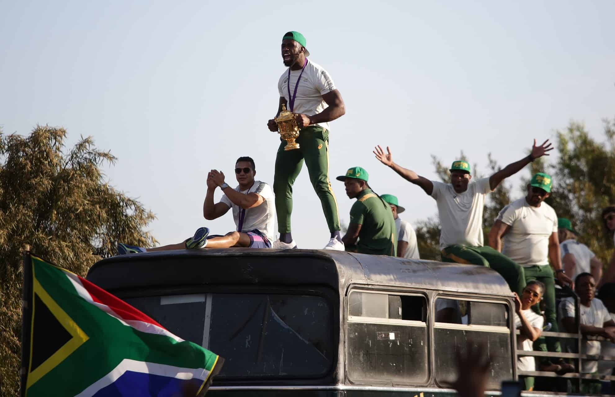 springboks victory parade in port elizabeth
