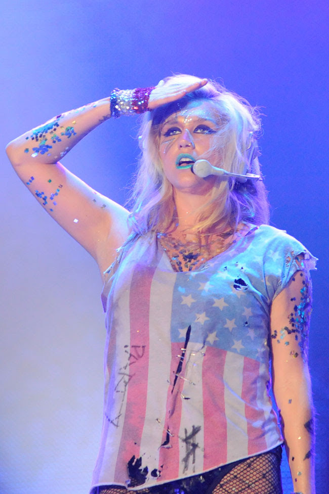Ke$ha no Palco Mundo (foto: ©Rock in Rio 2011 - Estacio - Marcelo Cortes / Getty Images)