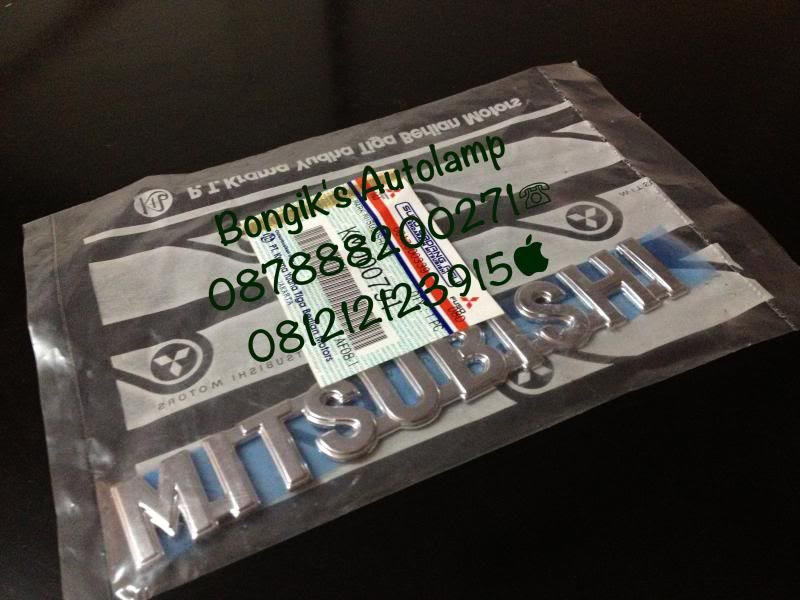 Baru Wts : Aksesoris Mitsubishi Lancer Headlamp Stoplamp 