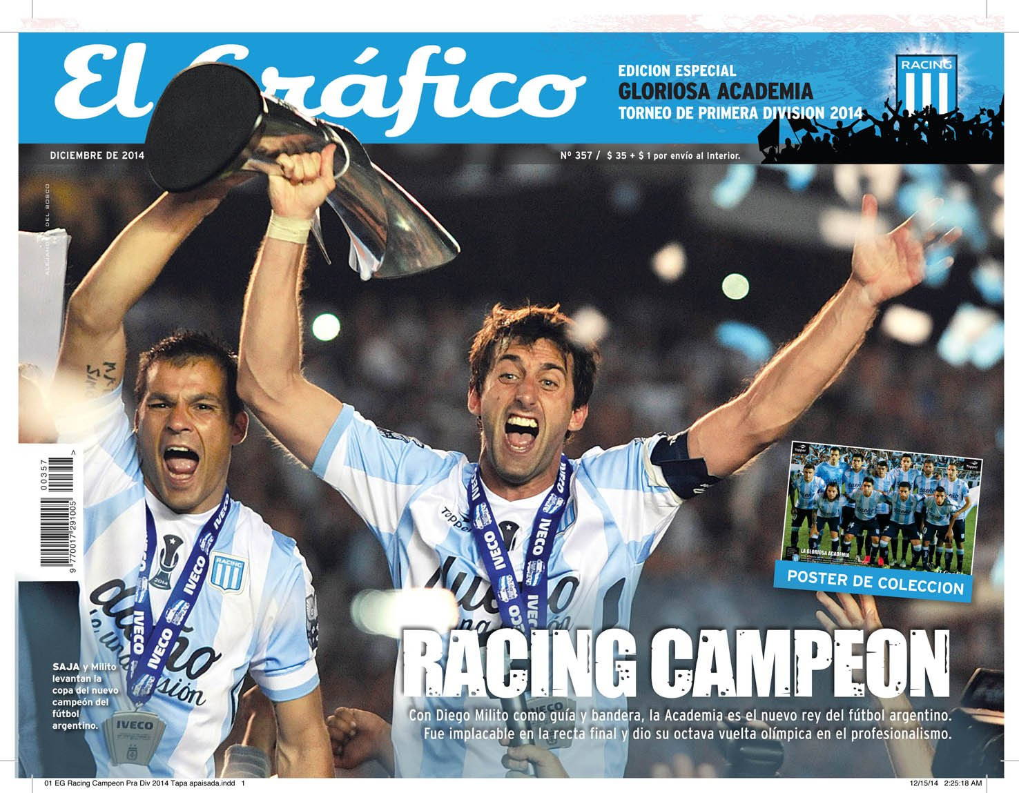 El grito más esperado: ¡Racing campeón!