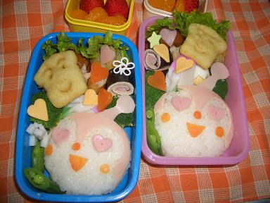 鈴ちゃんち ドレミ日記 ドキンちゃん弁当 キャラ弁