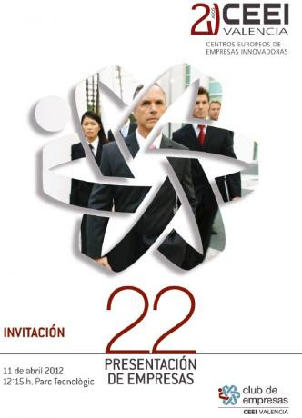 22ª Presentación de Empresas CEEI Valencia