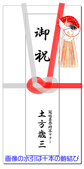 披露宴 結婚祝いでの熨斗 水引 祝儀袋 表書きマナー