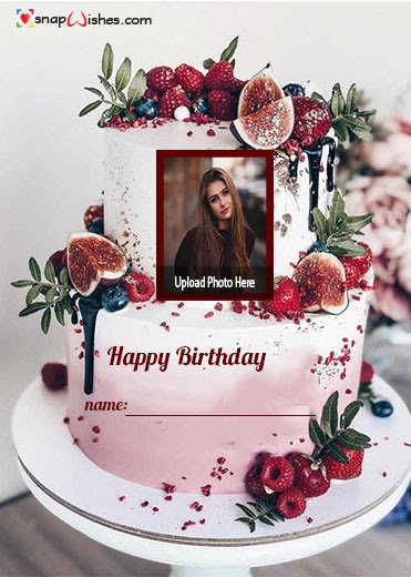 Magical Birthday Wishes With Name And Photo Edit Name Photo Card Maker