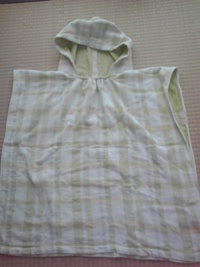 タオルポンチョの作り方 双子ときなりのおきにいり 楽天ブログ