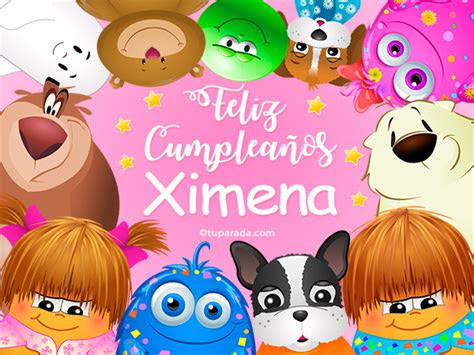 Frases De Feliz Cumpleaños Ximena