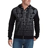 DC Men's Days Premium Zip Hoody,Black,X-Large