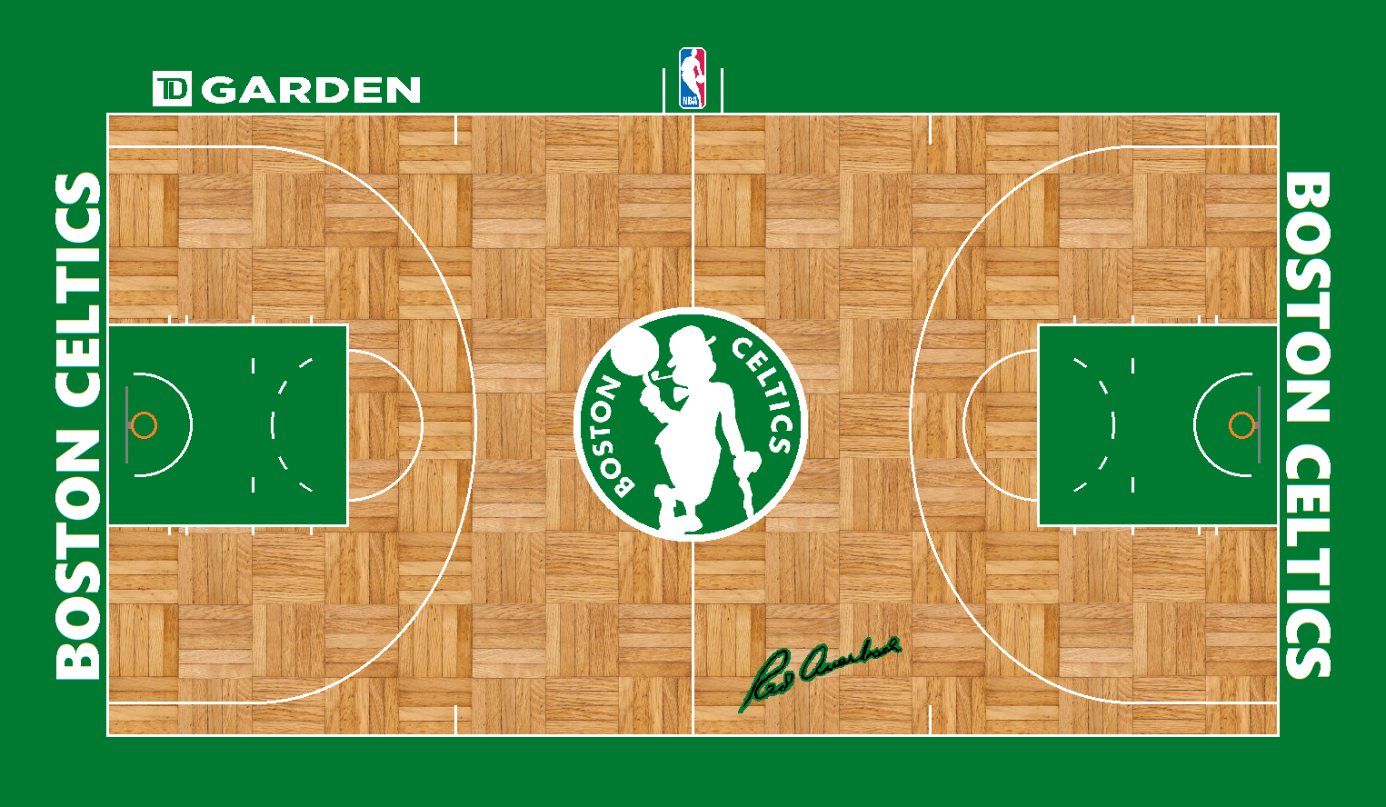 My Redesign Of The Courts In The Nba Concepts Chris Creamer S Sports Logos Community Ccslc Sportslogos Net Forums