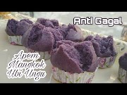 Terbaru Anti gagal Cara membuat Apem mekar ubi ungu kue mangkok ubi ungu, paling baru!
