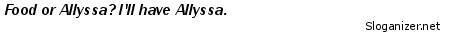 generated by sloganizer.net